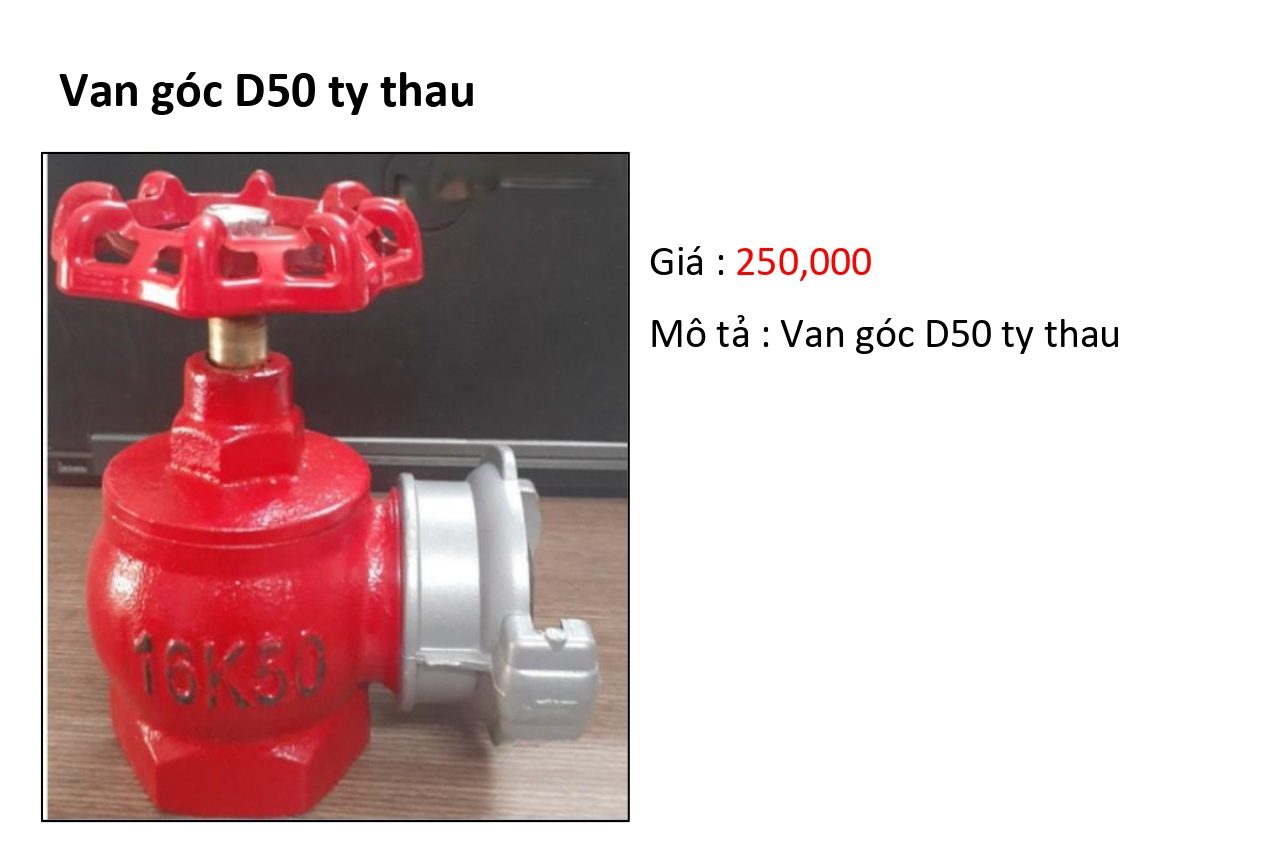 Van Góc D50 Ty Thau